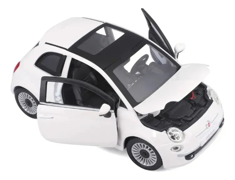 Bburago 1:24 Fiat 500 Blanco 18-22106