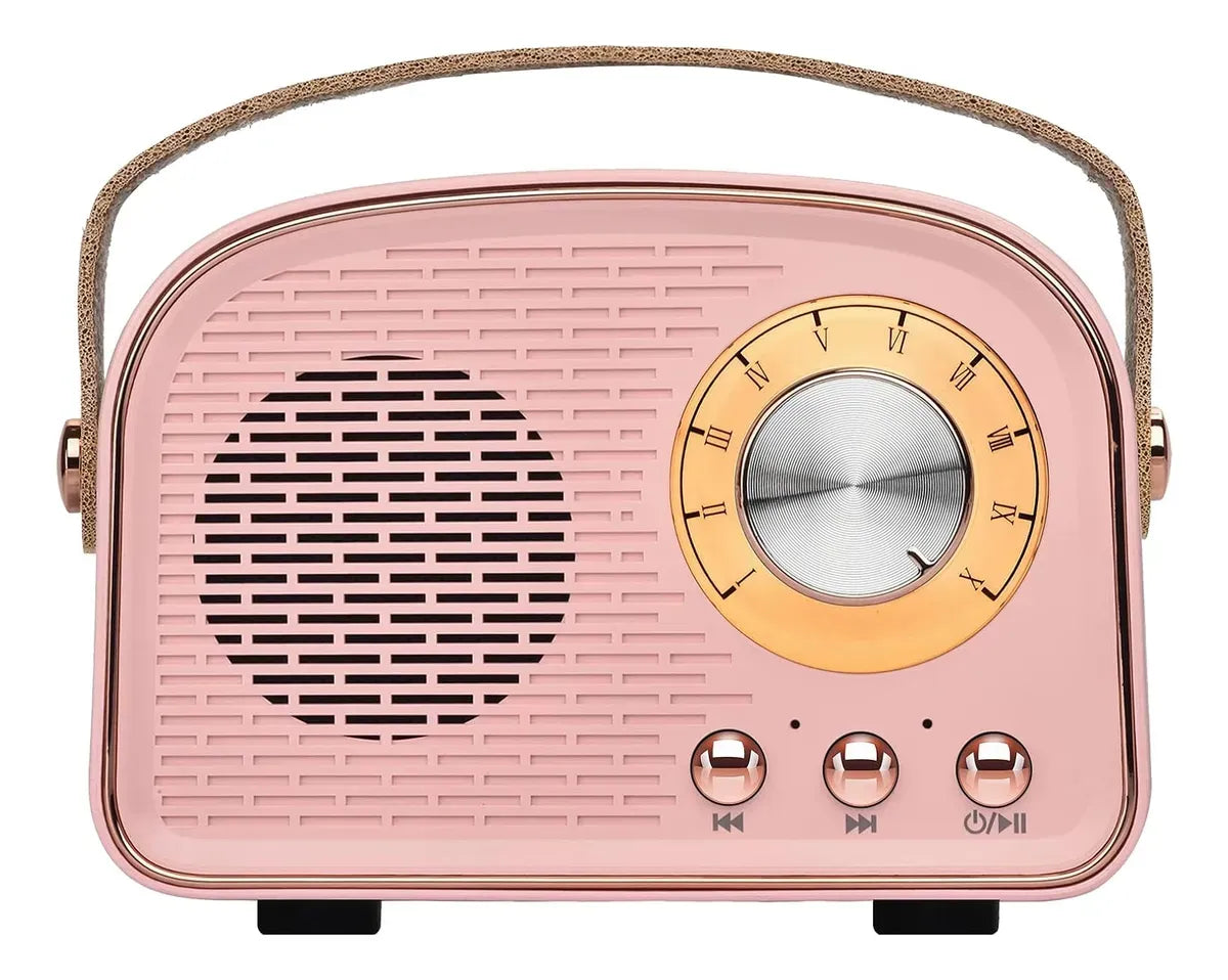 Mini Parlante Vintage Bluetooth KL820 Shine
