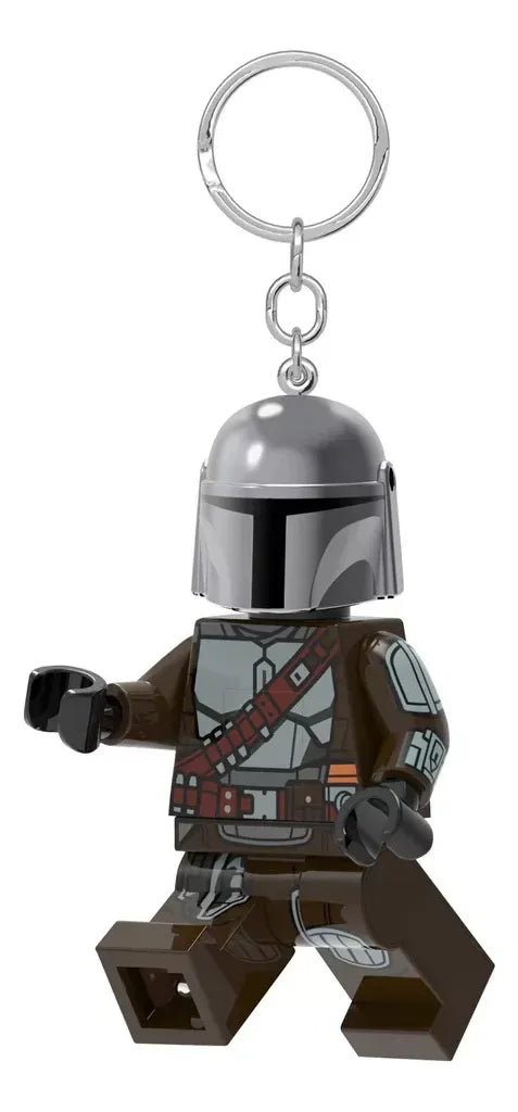 Lego Llavero Mandalorian Gris Star Wars Con Luz LGL-KE187H LE014