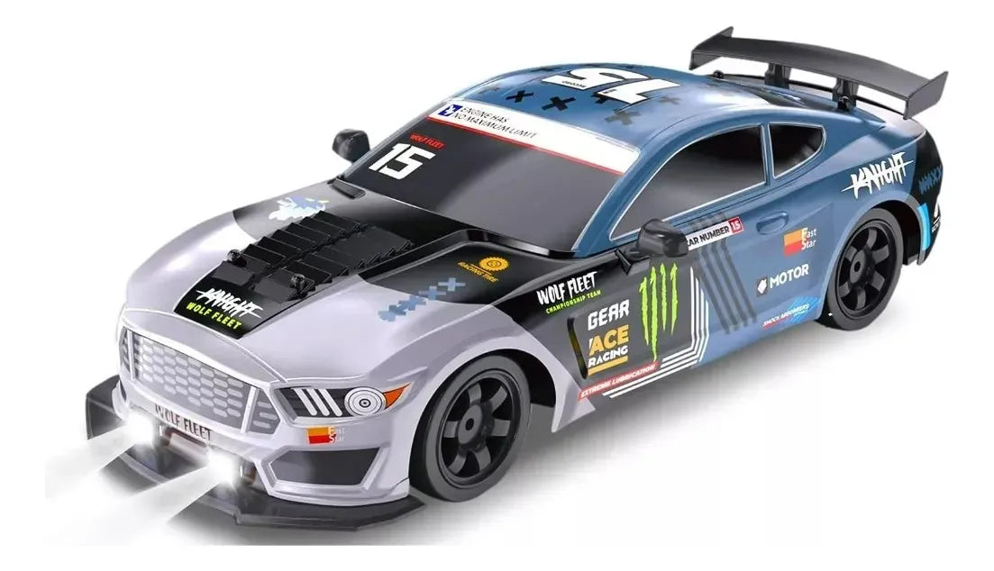 Auto Carrera Racing All Wheel Drive Drift Rc 1:36 Ns02434 Ns