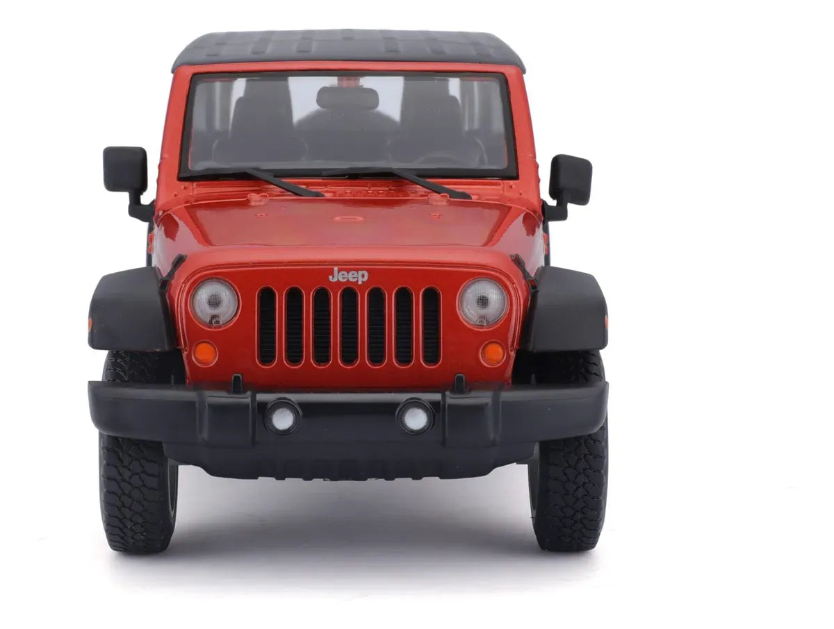 Maisto 1:24 Jeep Wrangler Unlimited 2015 Naranja Metalizado 31268