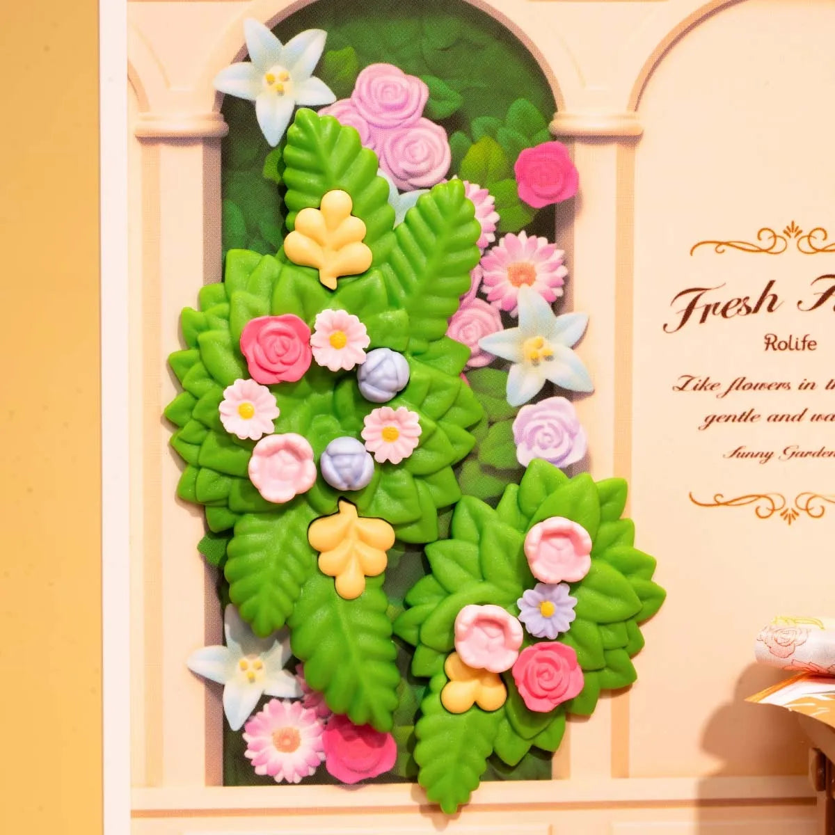 Robotime Rolife Fresh Flower Shop DW017B