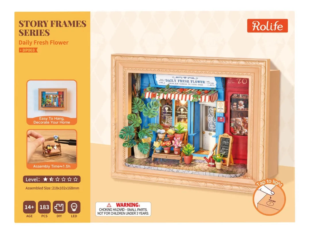 Robotime Puzzle 3d Daily Fresh Flower Rolife Dp003