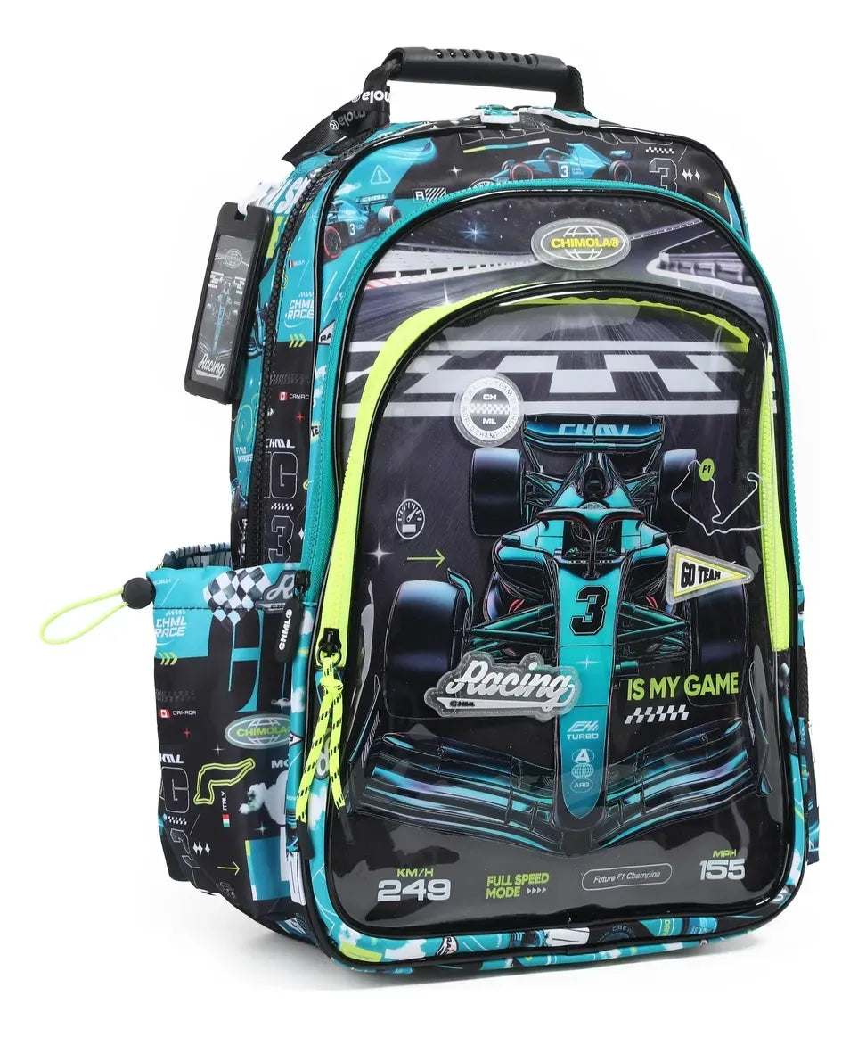 Chimola Mochila Espalda 18p Racing Car BT330