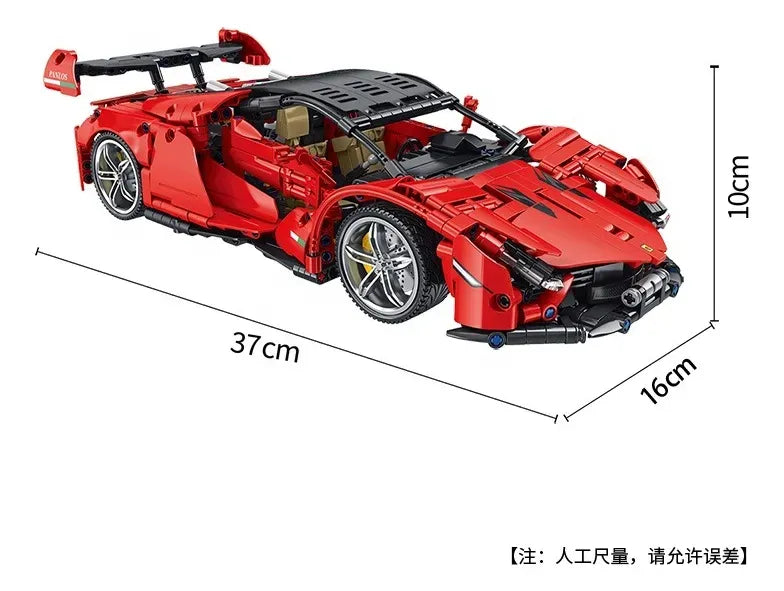 Panlos Brick Super Racing Coche Carrera 1437 Pzs 2790956