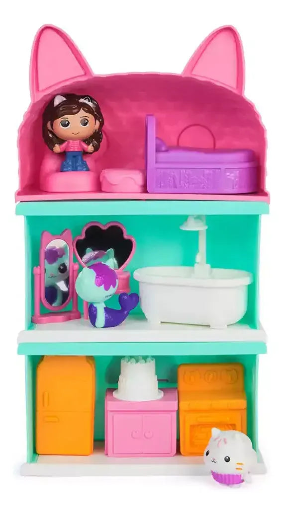La Casa de Muñecas de Gabby Mini play set de habitaciones 99255/6071198