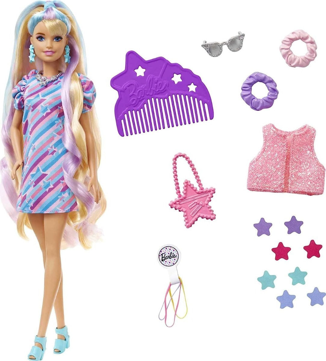 Muñeca Barbie Totally Hair Hcm88 Mattel