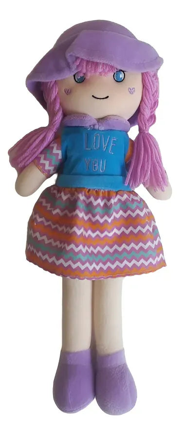Muñeca De Tela 35cm Surtidas 1201-1403