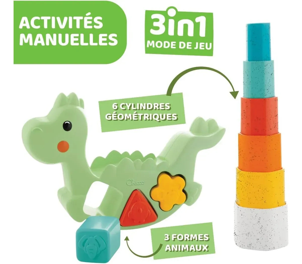 Chicco Rocking Dino 2 en 1 00010499100000