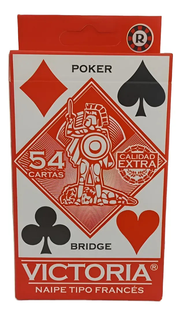 Cartas x54 Victoria Naipes Poker Bridge 01092435