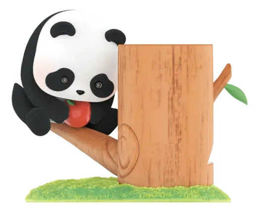 52toys Panda Roll Figura Fruit Tree Climbing Blind Box 78872