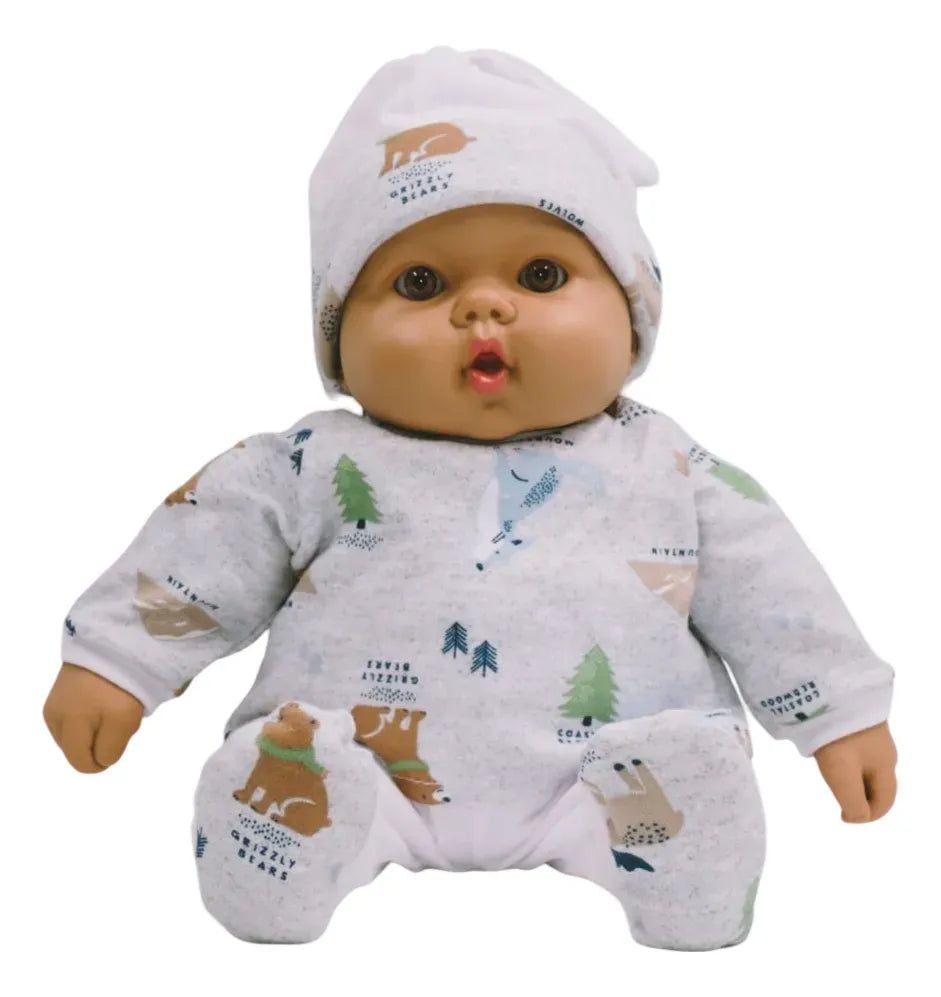 Le Bebot Luca Con Ranita, Remera Y Gorro 00150