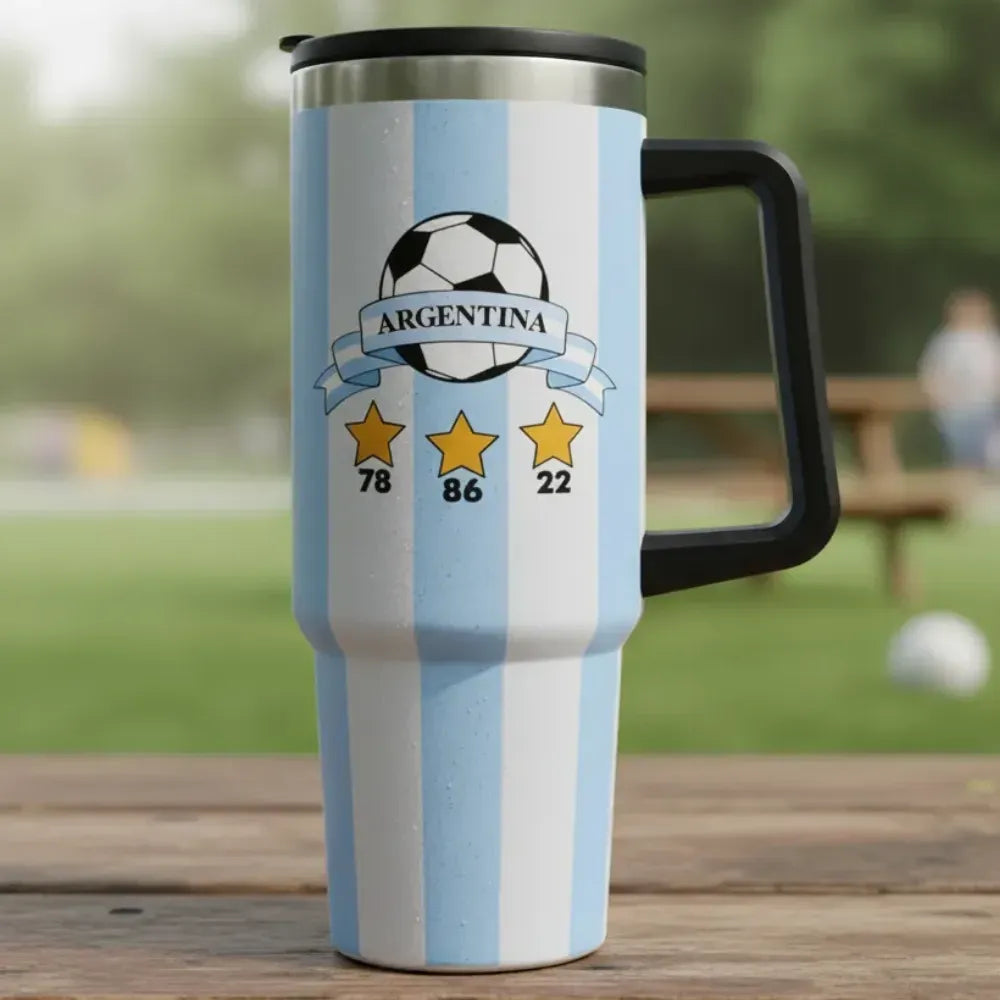 Vaso Térmico Argentina 900ml Cla1236 Celeste
