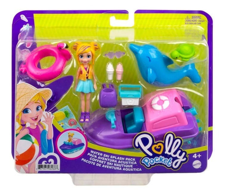 Polly Pocket Polly Set Actividades Acuaticas Gxv26 Mattel