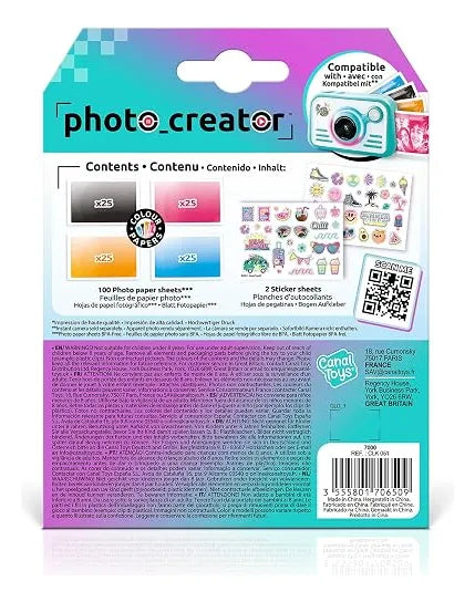Photo Creator Kit Repuesto para Camara Instantanea CLK051