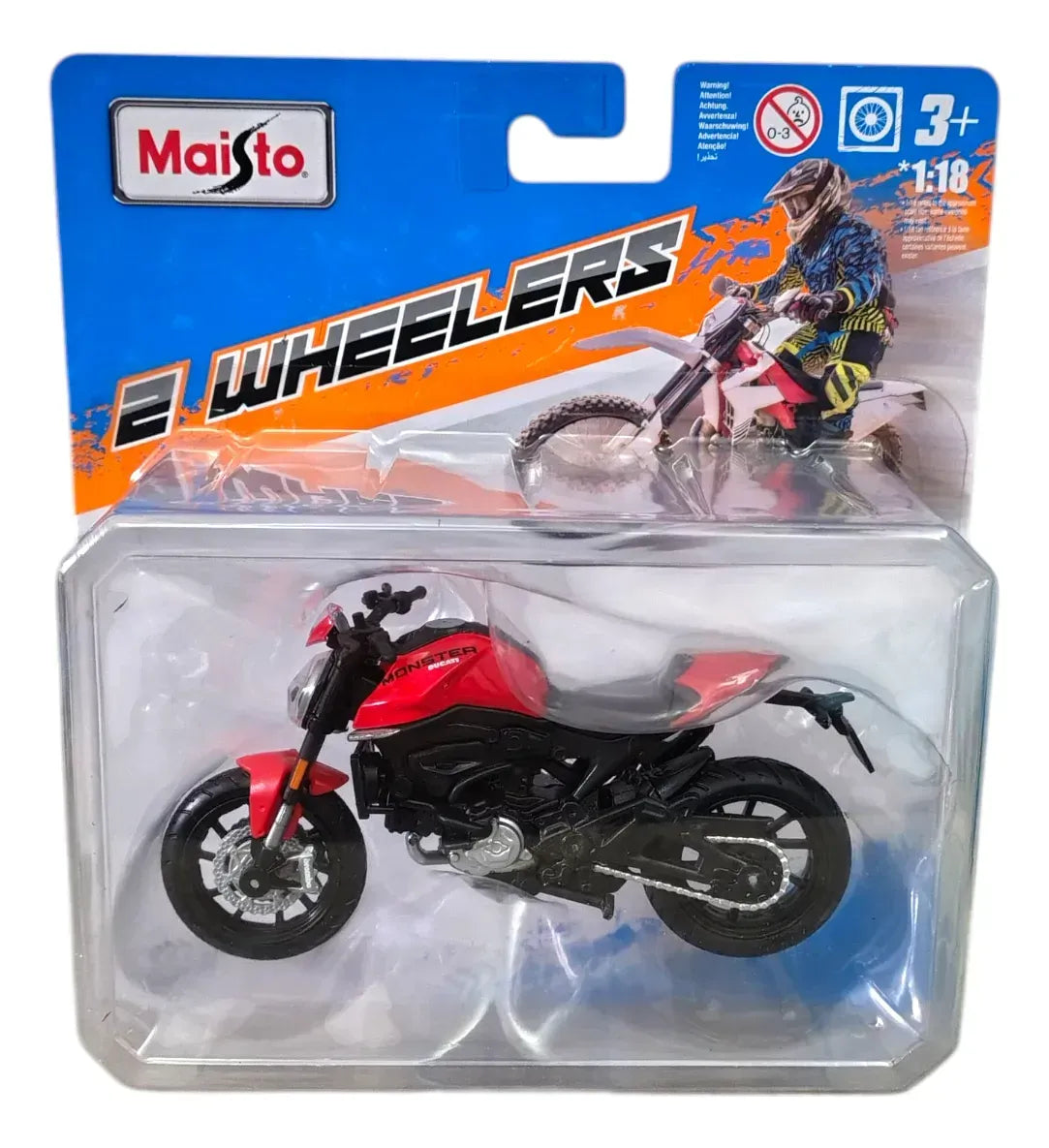 Maisto 1:18 2 -Wheelers 35300