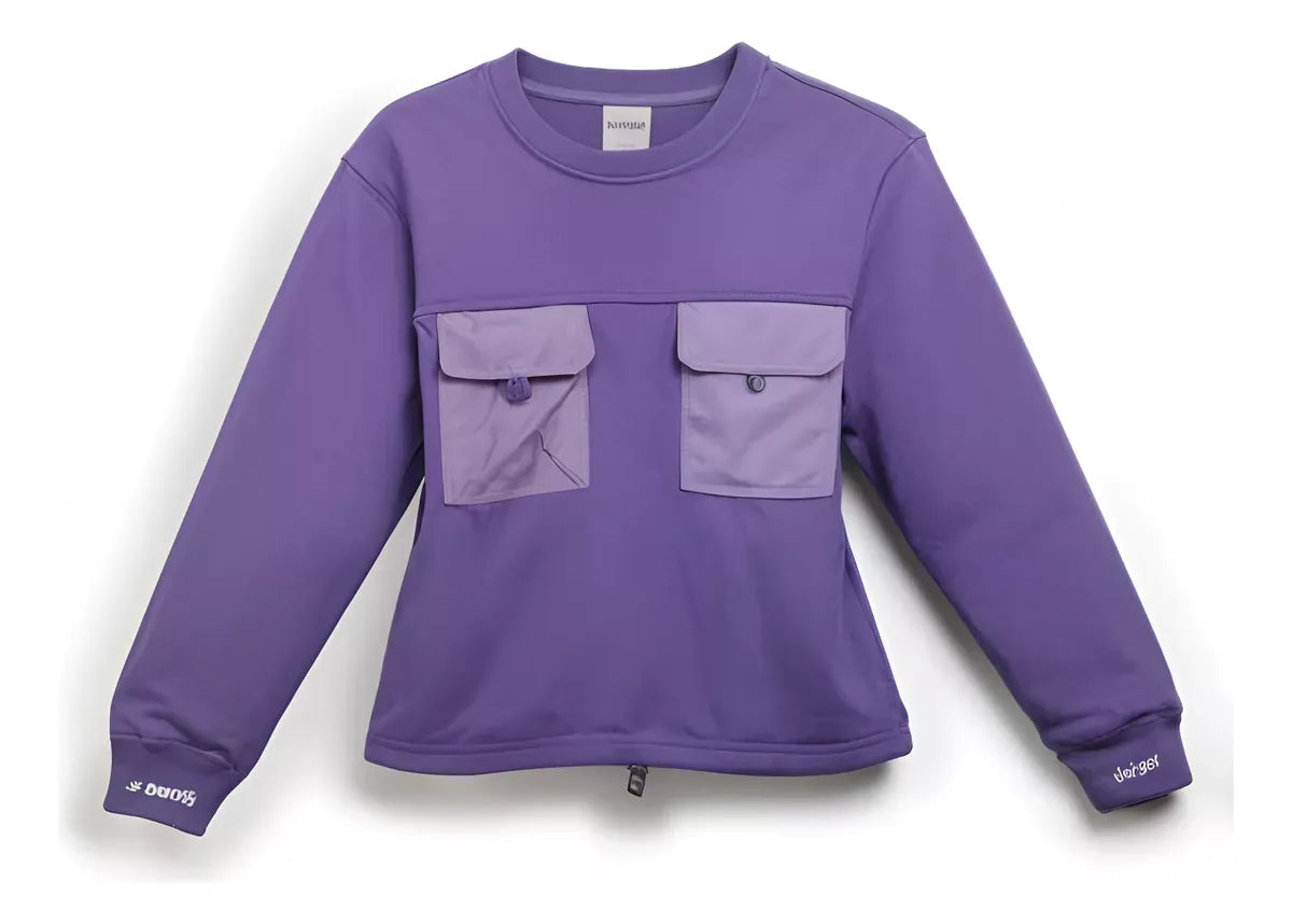 Chimola Buzo Blair Talle 4 Purple SW07