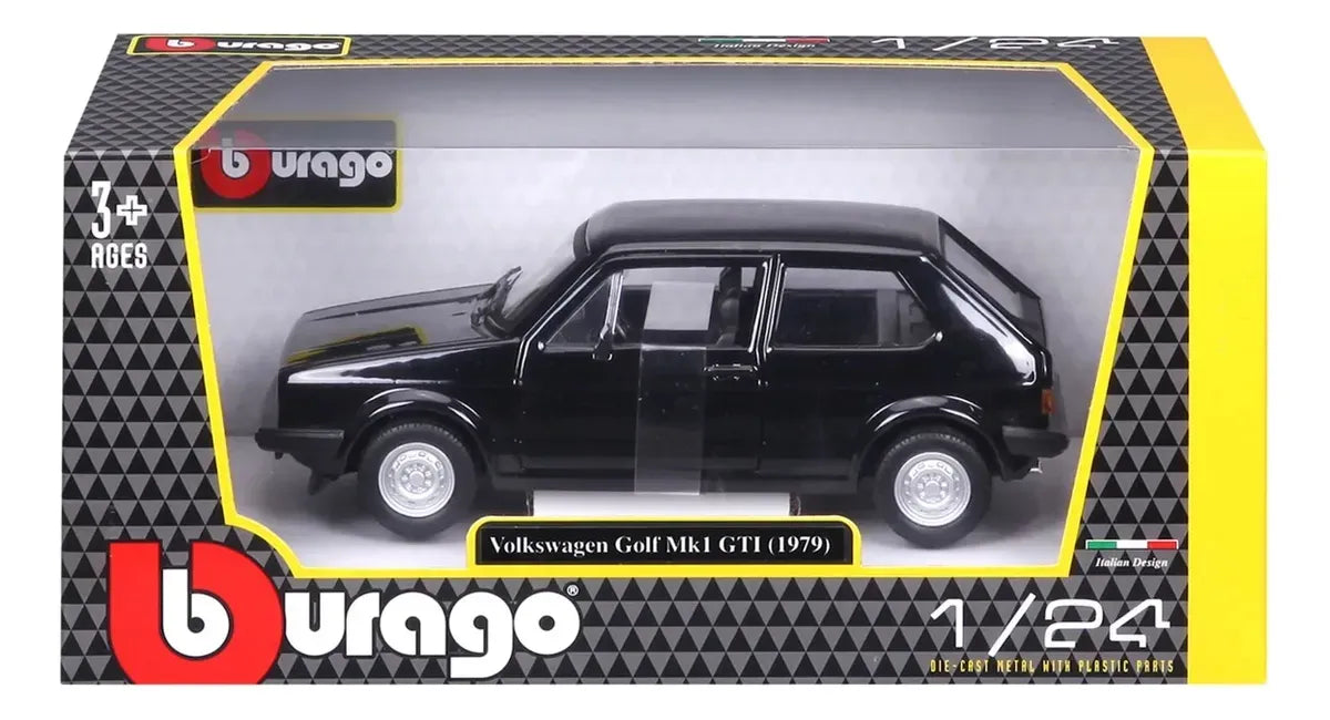 Bburago 1:24 Volkswagen Golf GTI MK1 1979 Rojo/Negro 18-21089