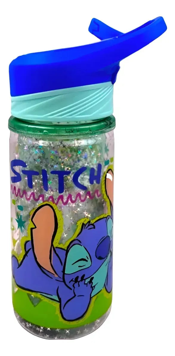 Botella Doble Pared Tapa Gatillo Stitch 01STICHT022