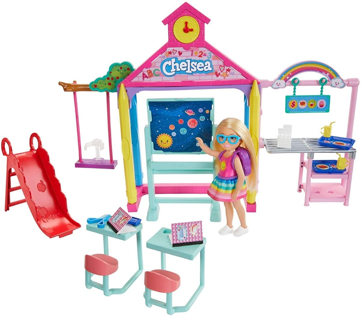 Muñeca Chelsea Barbie Club De Chelsea Playset Mattel Ghv80