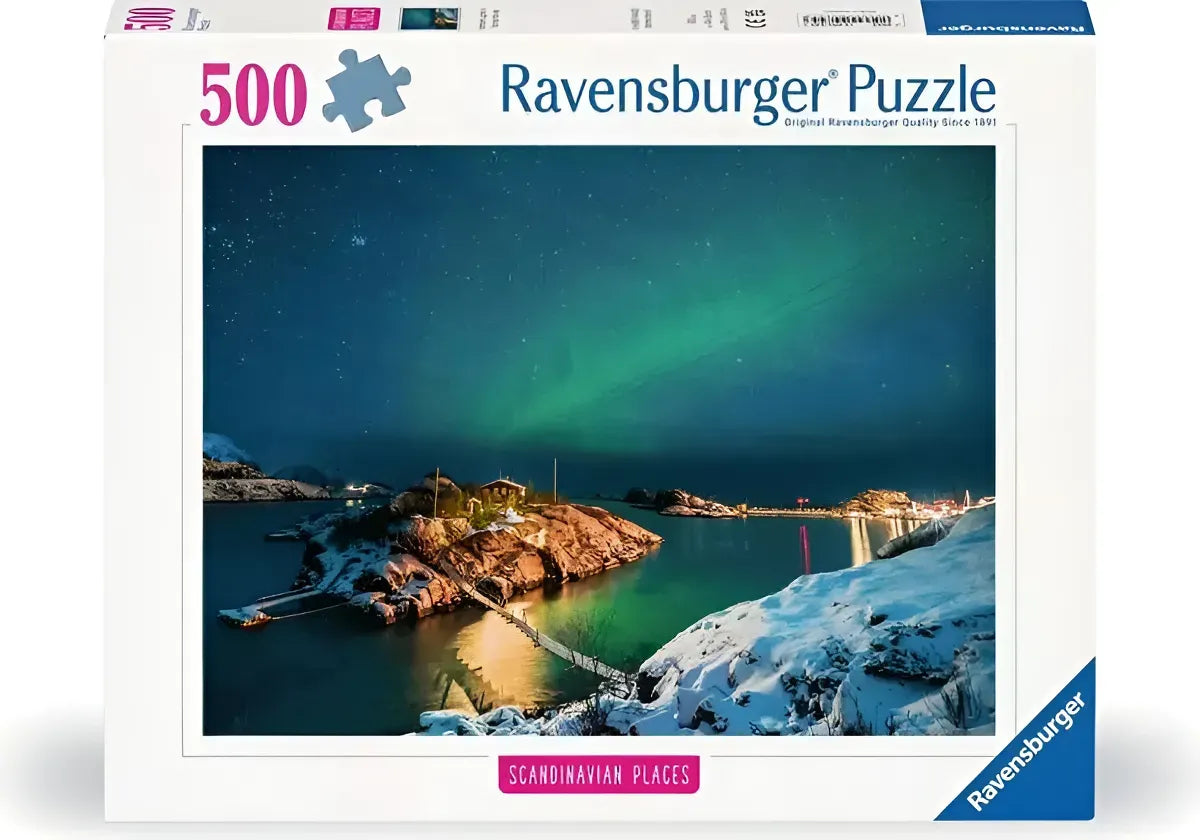Ravensburger Puzzle 500 Pzs Aurora Boreal Noruega 12000845