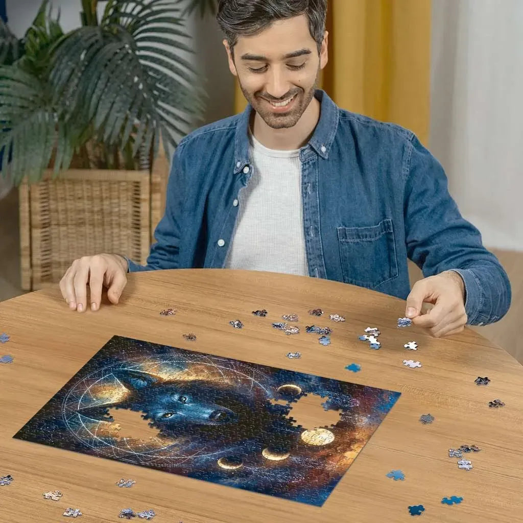 Ravensburger Puzzle 500 Pzs Lunar Wolf 12000442