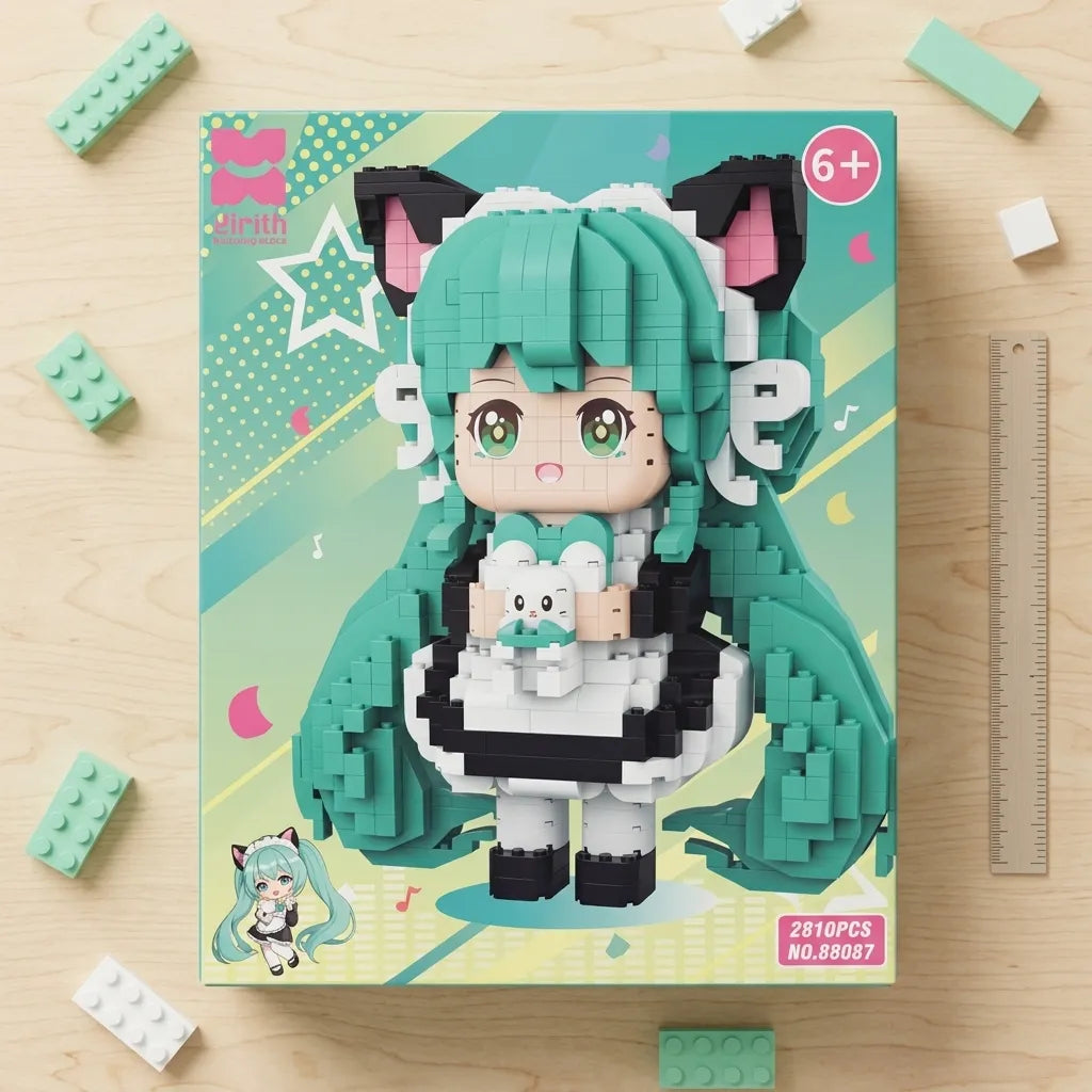 Bloques De Construcción Maid Chizuru 2810 Pcs KL467