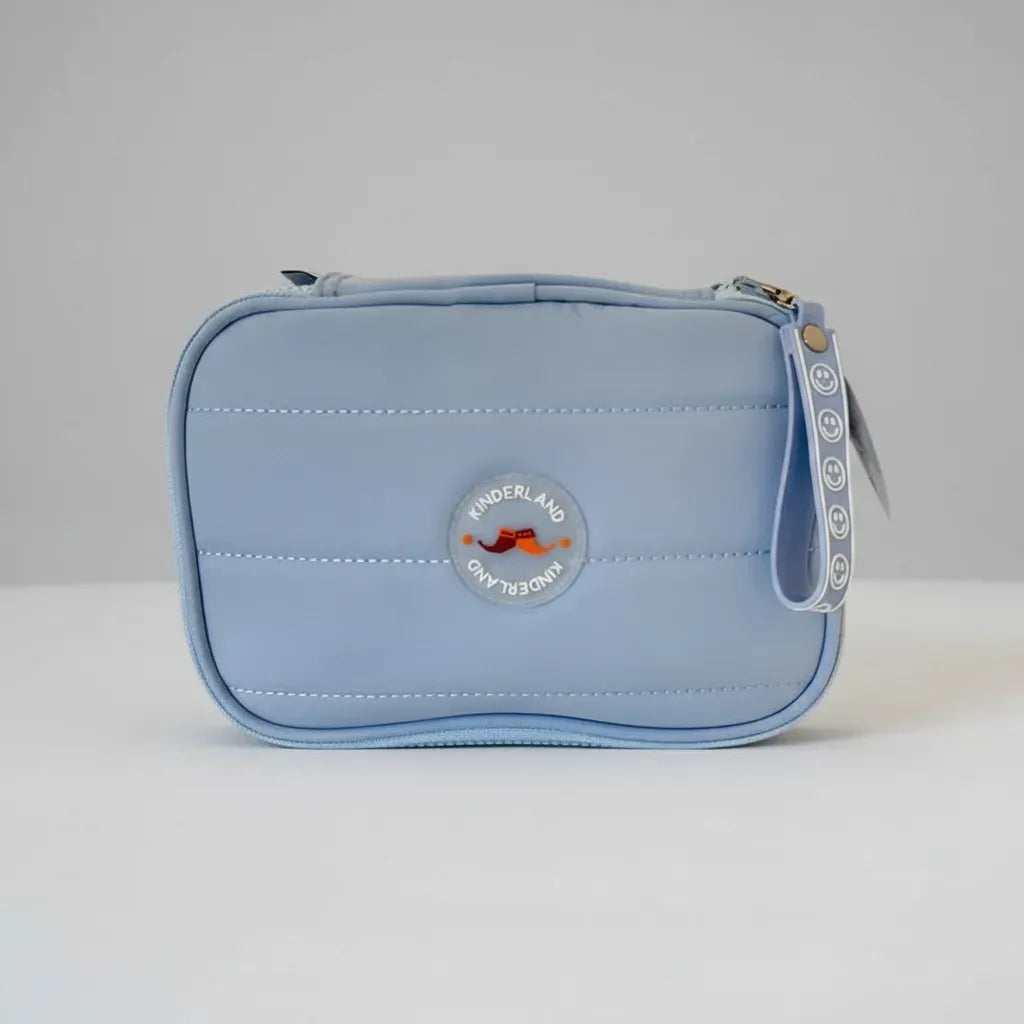 Cartuchera Escolar 1 Compartimento Sl2504c Kinderland Celeste