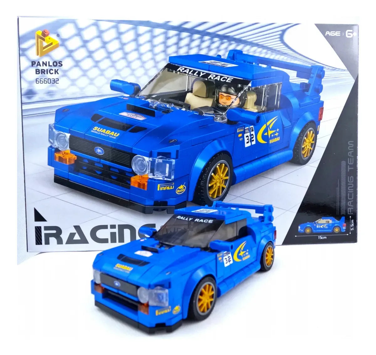 Panlos Brick Speed Champion Sports Racing Car 2050561