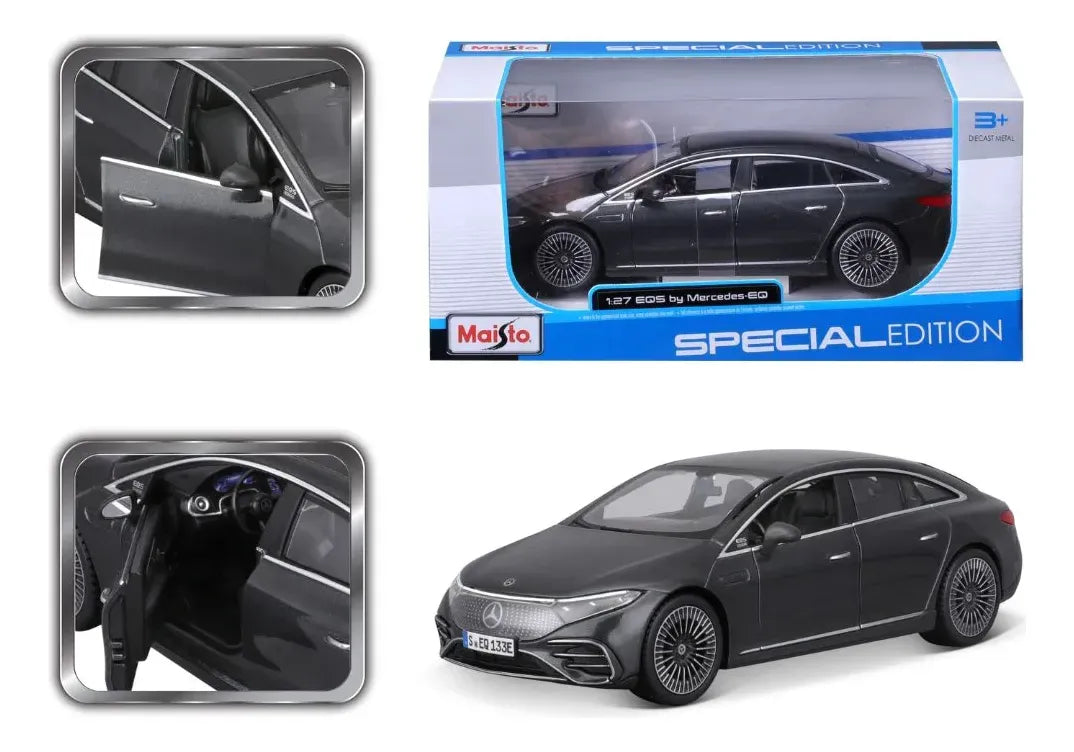 Maisto 1:27 Mercedes-EQ Gris Metalizado 32902