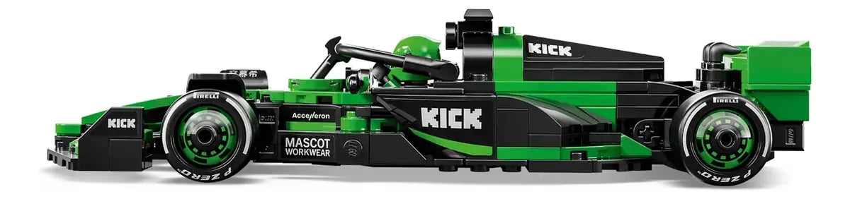 LEGO Speed Champions Coche de Carreras KICK Sauber F1 77247