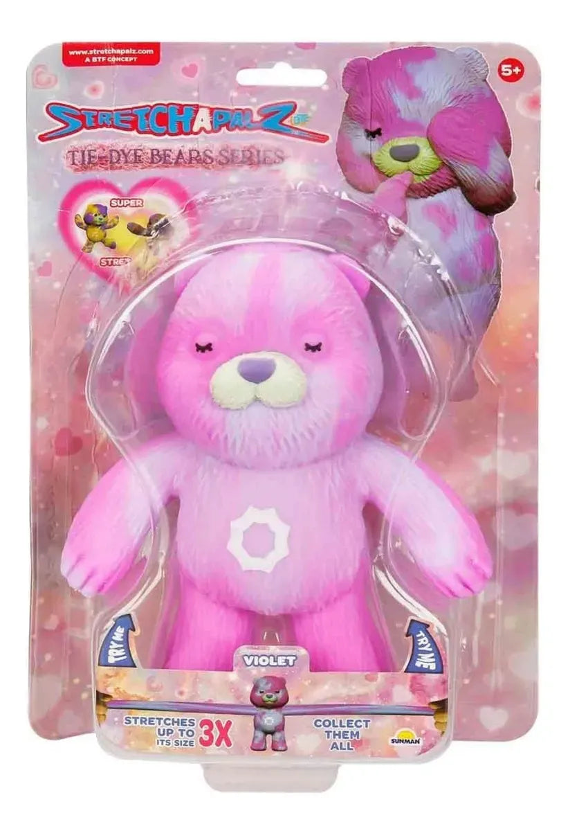 Stretchapalz EstirableTie Dye Bears TAP00594