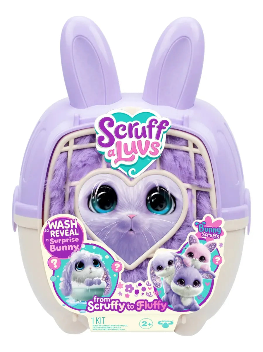 Peluche Scruff-a-luvs Lava Y Descubre 30331 Violeta