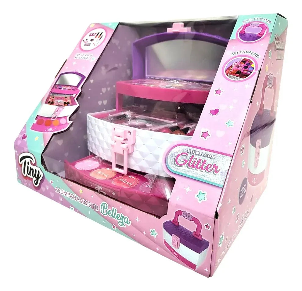 Tiny Set Valija De Maquillaje 3 Pisos 3362