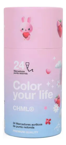 Chimola Set De Marcadores X36 Bunny ST52