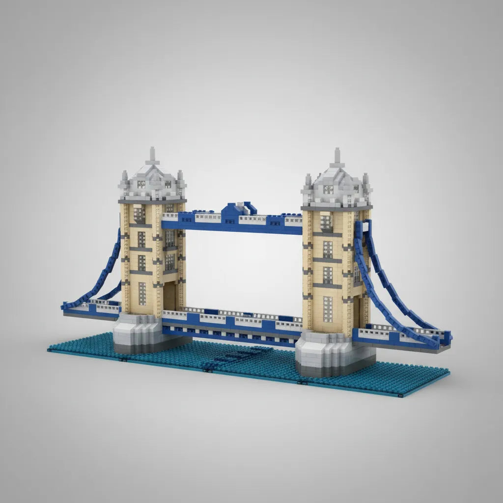Bloques De Construccion Puente De La Torre 2300Pcs 3034209