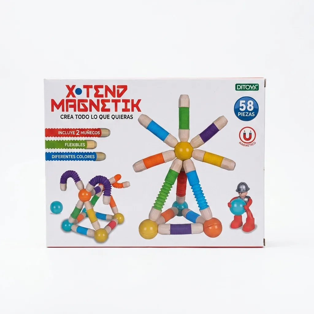 X-tend Magnetiks Flexibles 58 Pcs 3049