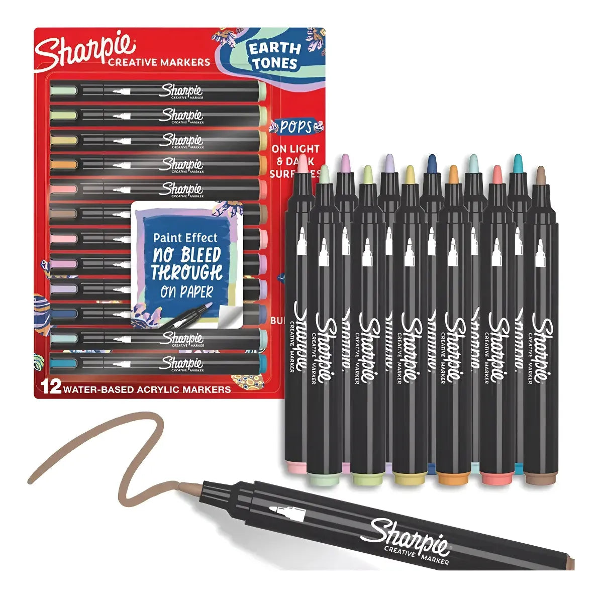 Sharpie Creative Markers X12 Earth 2209910