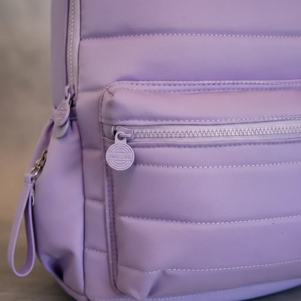 Mochila Espalda 18 Pulgadas Escolar Sl2502l Kinderland Lila