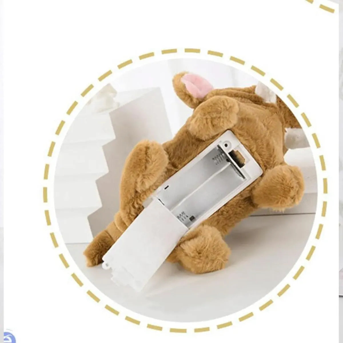Elefante de Peluche a Pila Shine KL258