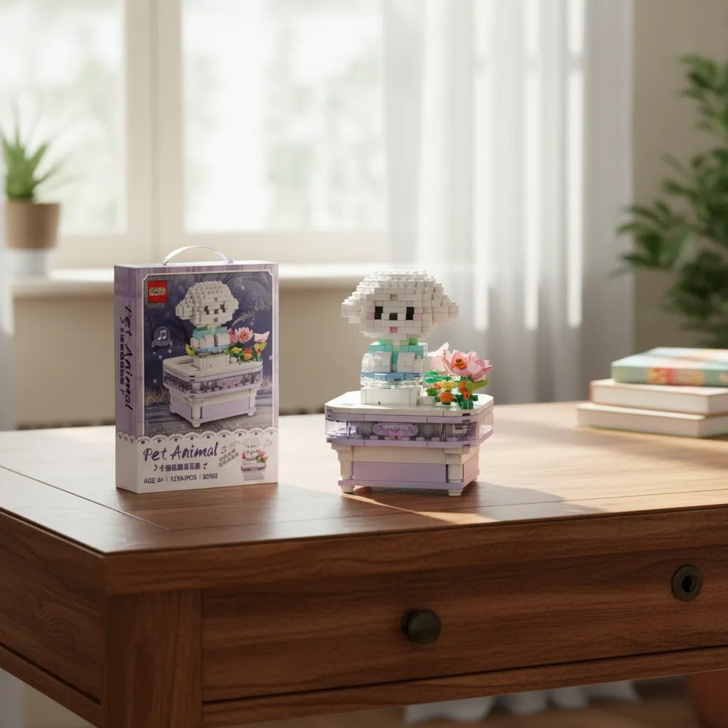 Bloques De Mascota Con Luz y Movimiento 1374Pcs 2978778