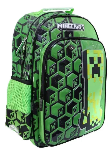 Cresko Mochila Espalda Minecraft Level 18P MI118