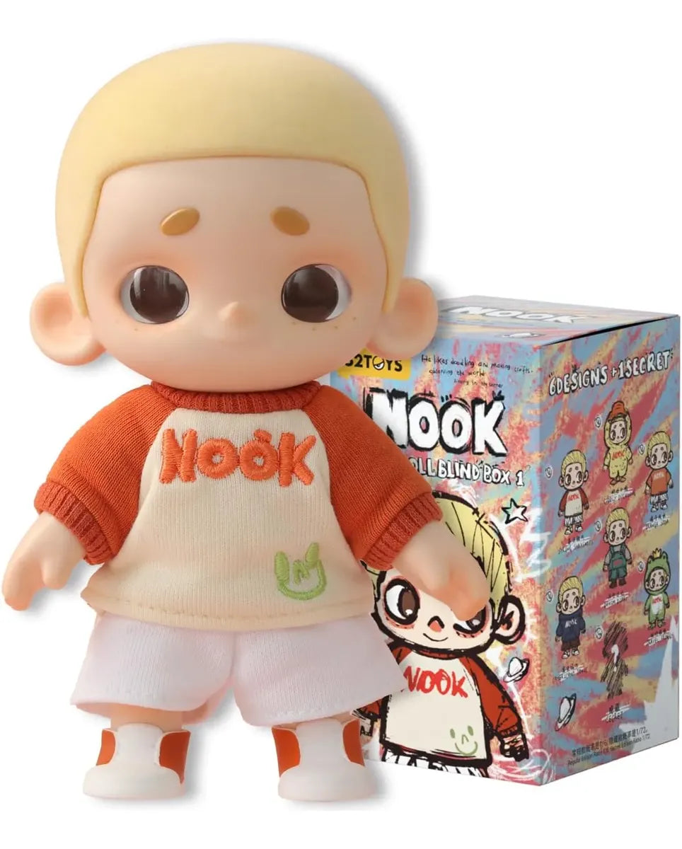 52toys Nook Figura Plush Doll Series 1 Ootd Blind Box S78884