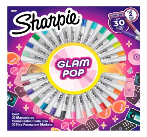 Sharpie Glam Pop Marcadores x30 2199817