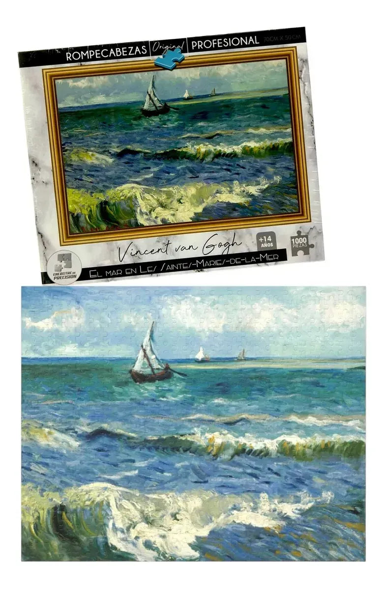 Puzzle 1000 Pzas El Mar en Les Saintes 810-0187 FD1000270 (19)