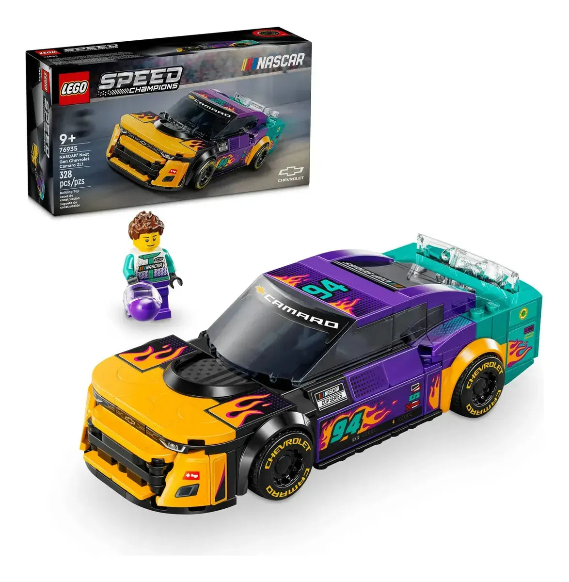 LEGO Speed Champions NASCAR® Next Gen Chevrolet Camaro ZL1 76935