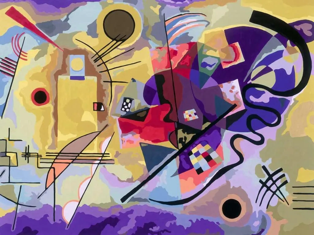 Ravensburger CreArt Pinta Por Numeros Kandinsky: Yello 23650