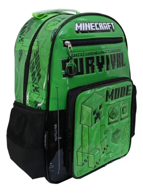 Cresko Mochila Espalda Minecraft Craft 16P MI090