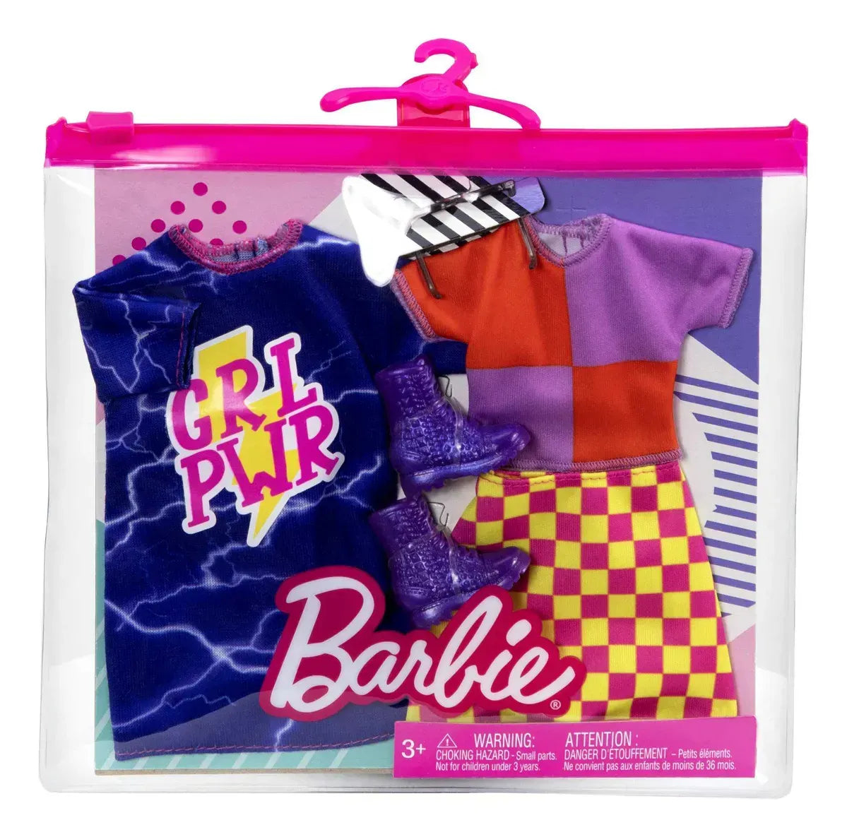 Barbie Accesorios para Muñeca 2 Looks GWF04