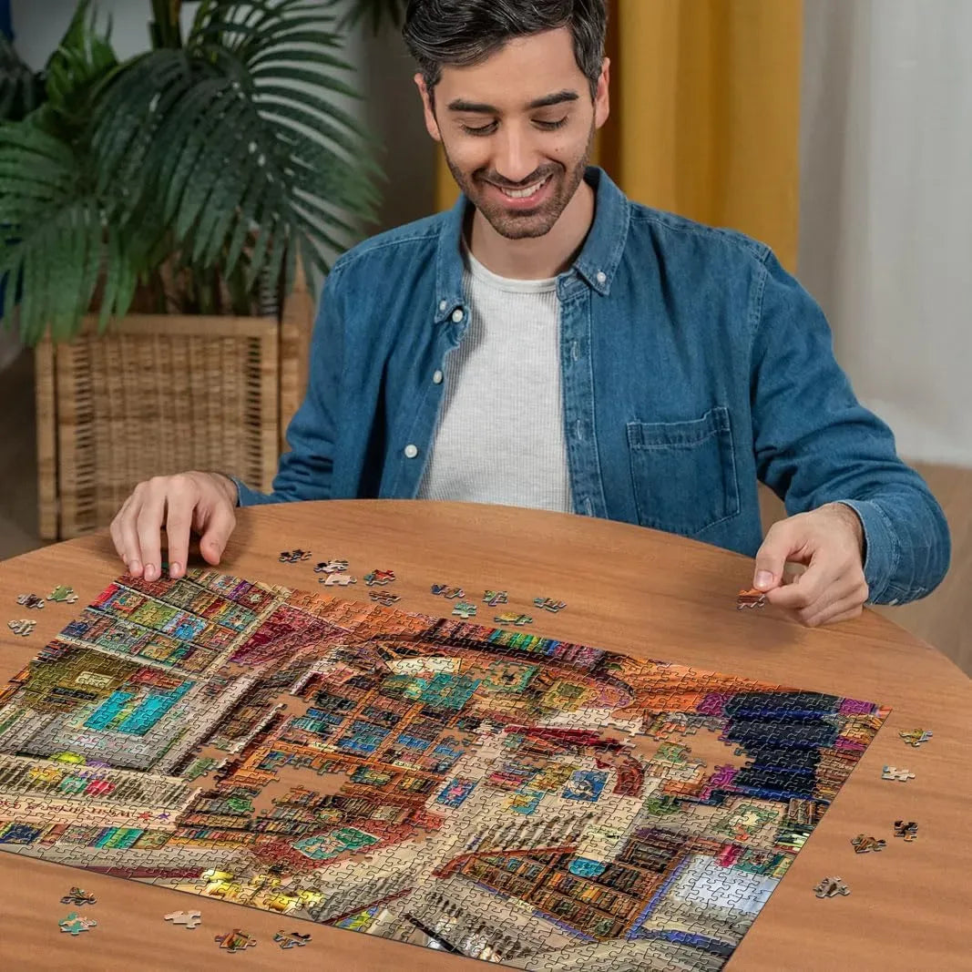 Ravensburger Puzzle 1000 Pzs The Fantasy Bookshop 12000323